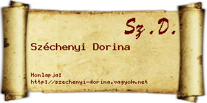Széchenyi Dorina névjegykártya